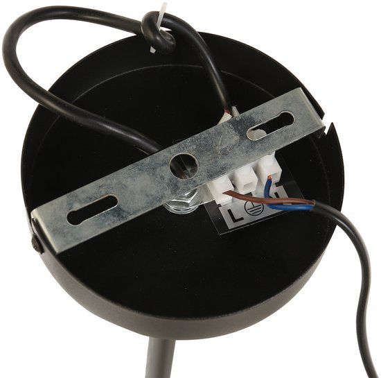 Steinhauer - lampe suspendue - Constellation - noir - métal - Ø 90cm - E14 - 3804ZW