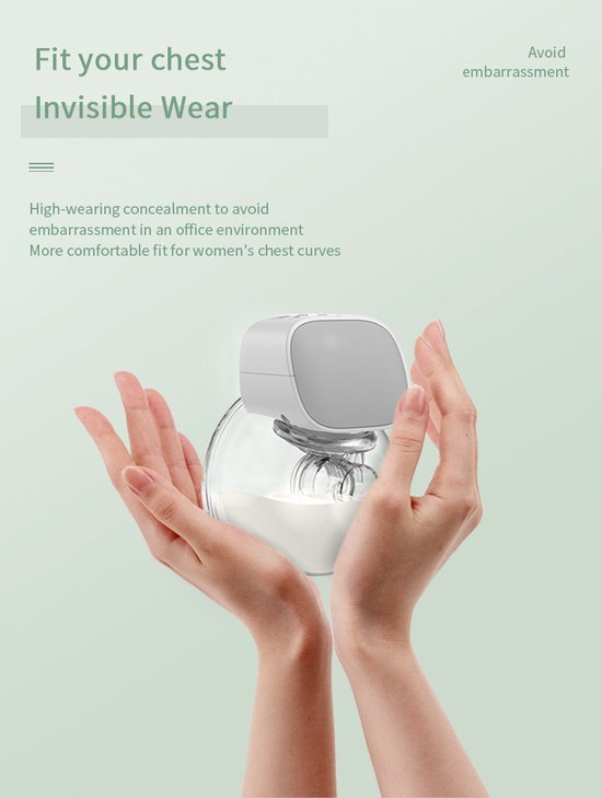 Fuegobird Tire-lait électrique portable - Comprend une réserve de lait - Rechargeable - Appareils de pompage - Allaitement - Sans BPA