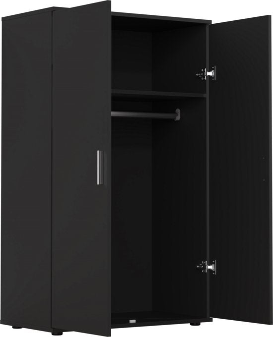 Armoire enfant - penderie et étagère - hauteur 120 cm