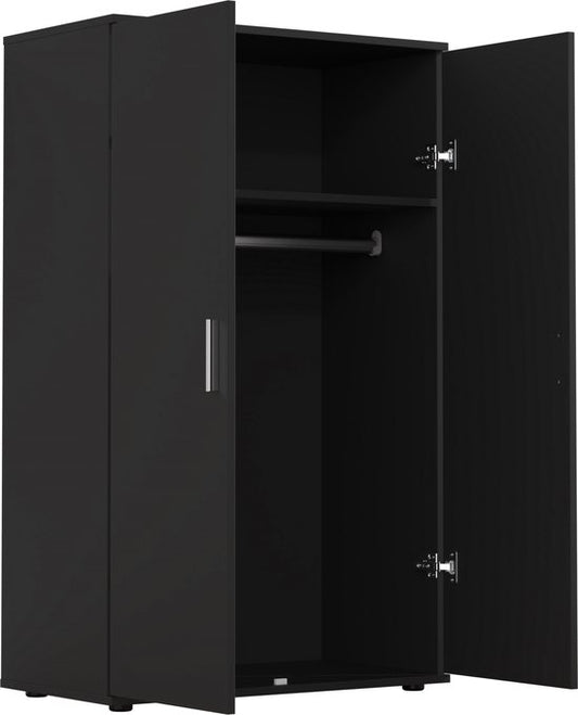 Armoire enfant - penderie et étagère - hauteur 120 cm