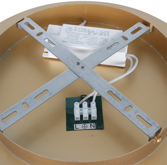 Plafonnier Ringlux 3655GO doré, Ø 32 cm, avec éclairage LED intégré, de la marque Steinhauer