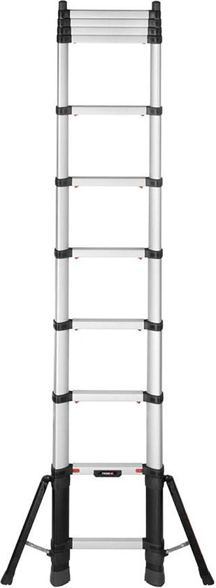 Échelle télescopique - Telesteps - avec stabilisateurs repliables - 3,50 mètres