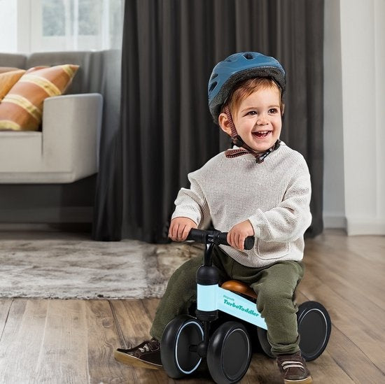 Scooter pour enfants - LifeGoods TurboToddler Balance Bike - Jouets à partir de 1 an - Vert Menthe