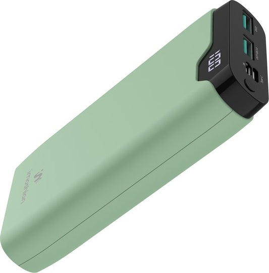 Batterie externe - imoshion - 20000 mAh - Chargeur rapide 22,5W - USB C & USB A - Convient pour iPhone et Samsung - Vert clair