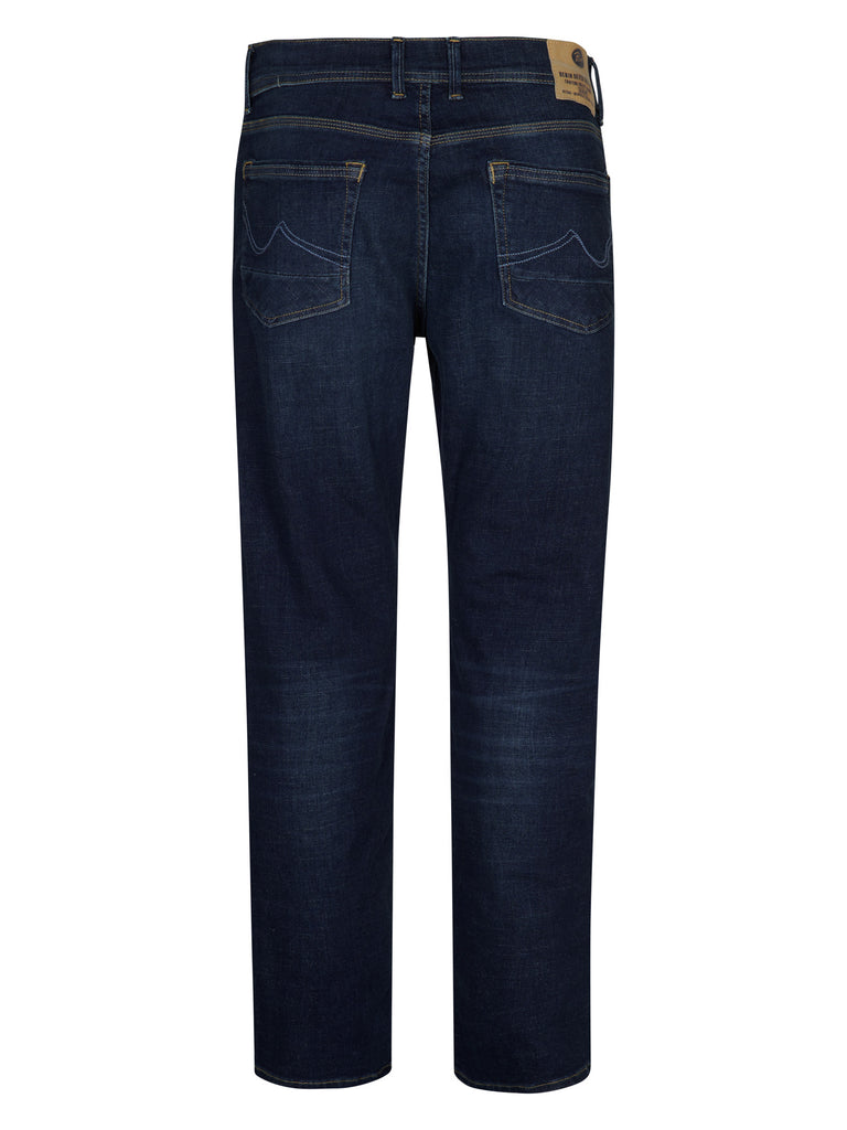 W36-L32 Dark used 5802 SANTIAGO-0009-36 Hommes Denim Straight PETROL