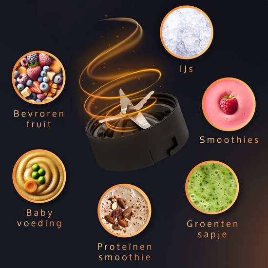 JAP Appliances AeroBlend (Attachment) - Deux tasses à emporter - 700 ML