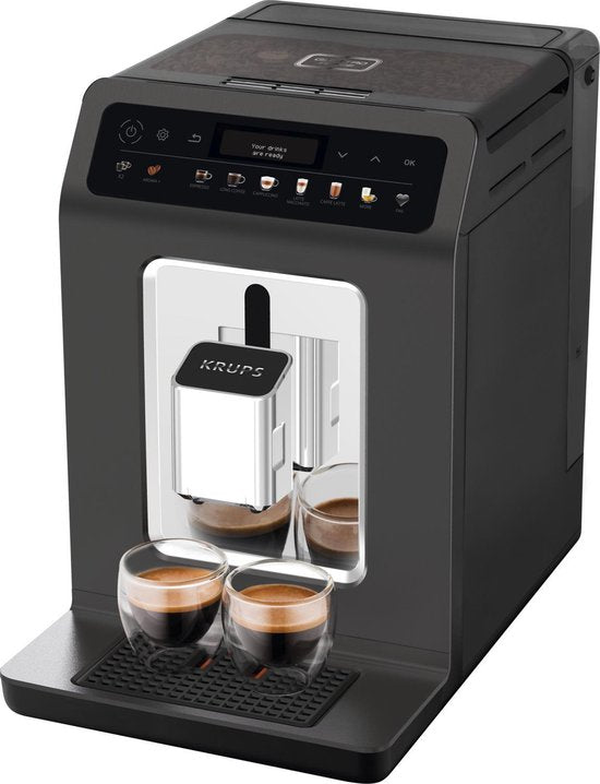 Krups Evidence One EA895N - Machine à expresso entièrement automatique - Noir