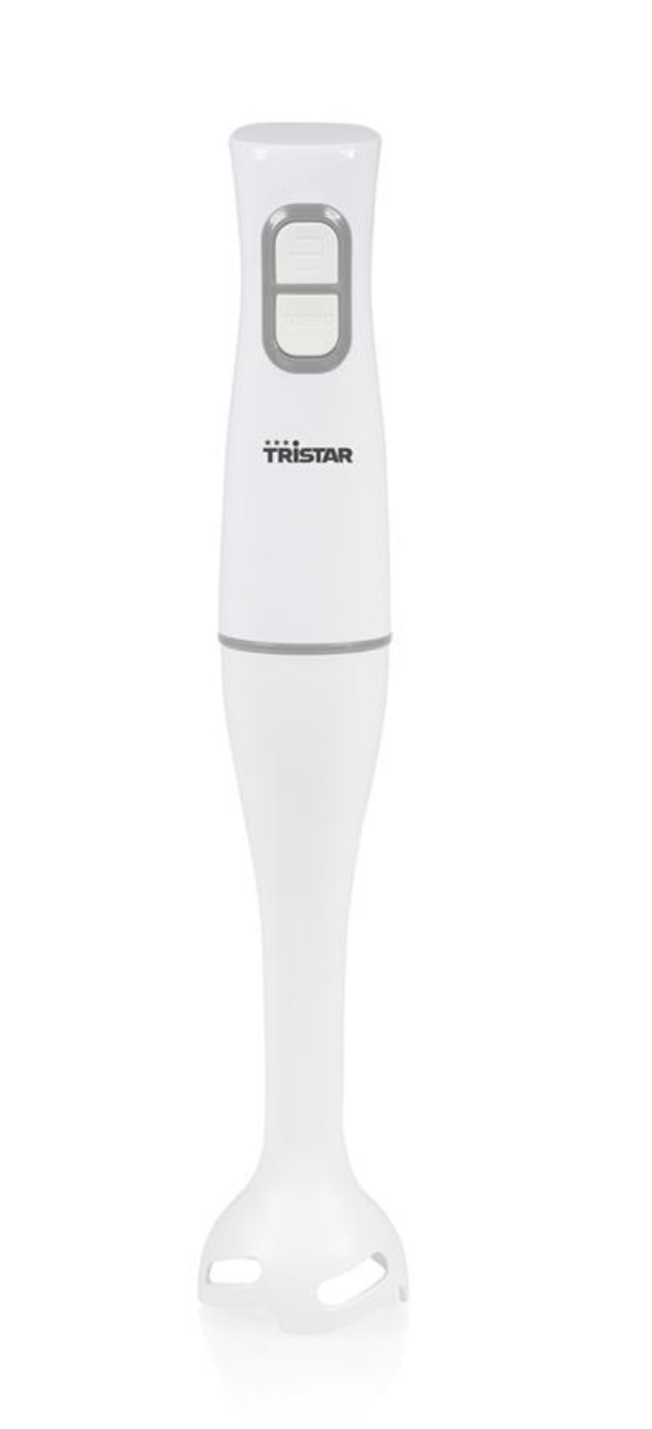 Mixeur plongeant Tristar MX-4850KL 350 W - 2 vitesses - Lame en acier inoxydable - Blanc