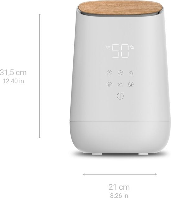 Medisana AH 680 - Humidificateur avec diffusion d'arômes et éclairage bien-être