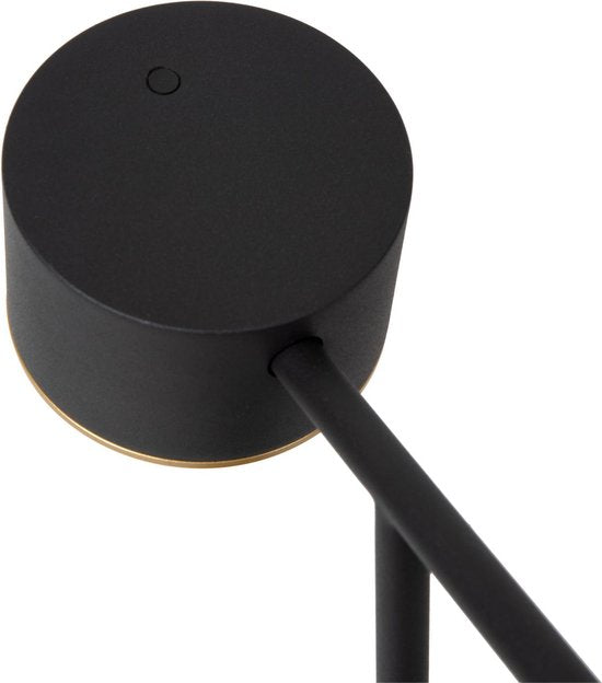 Lucide GIAN - Lampe de table - LED à intensité variable - 1x9 W 2700 K - Noir