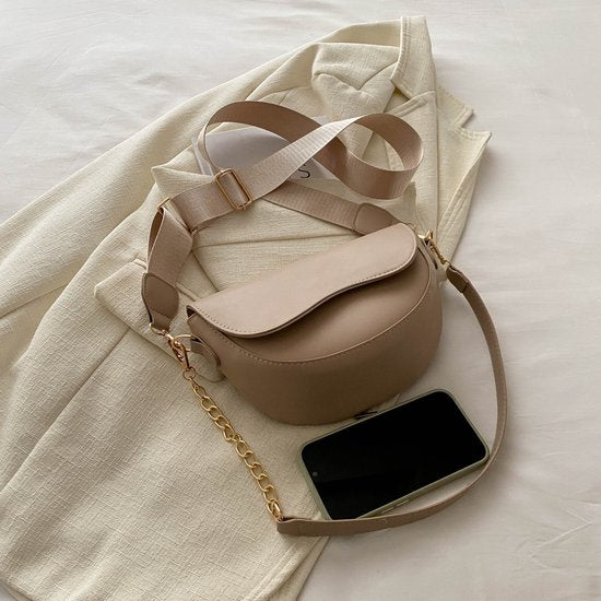 Aramae® - Sac à main pour dames - Pochette pour dames - Sac pour le corps - Pochettes - Sac à bandoulière - Sac de soirée - Kaki