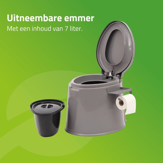 Bo-Camp - Toilette portable - 7 litres