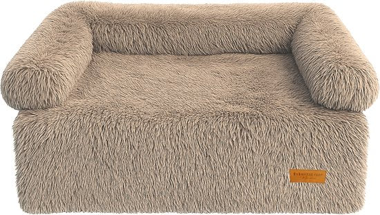 By Cee Cee Original Dog Rug Bench - Panier pour chien - Premium - Entièrement zippable - Mocha Taupe - 85x90 - Taille M