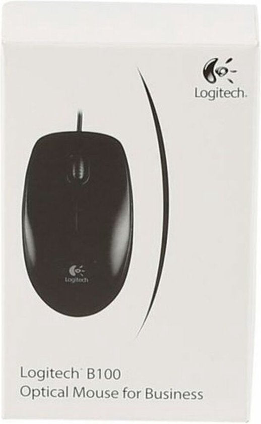Logitech B100 - Souris - Noir