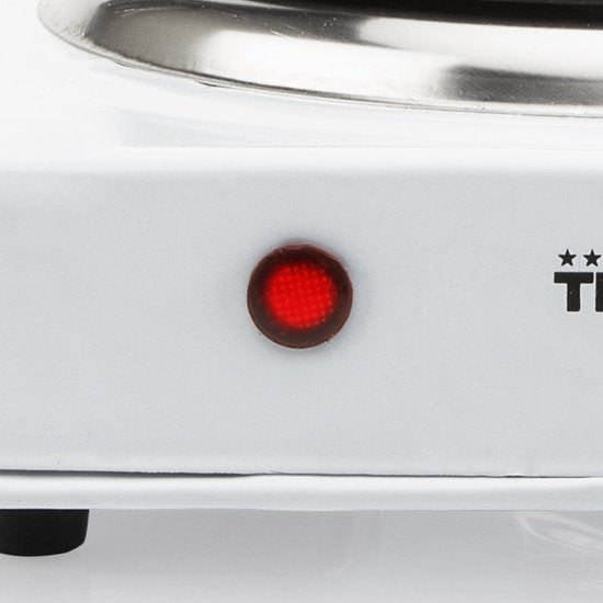 Plaque de cuisson électrique Tristar 2500 W - KP-6245 - 2 zones de cuisson - Autonome - Blanc
