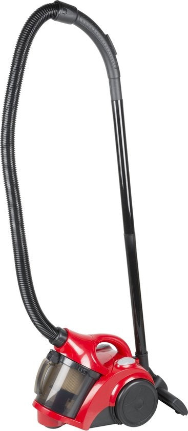 Dunlop Aspirateur sans sac - 700 Watts - Bac de récupération de 2 litres - Rouge/Noir