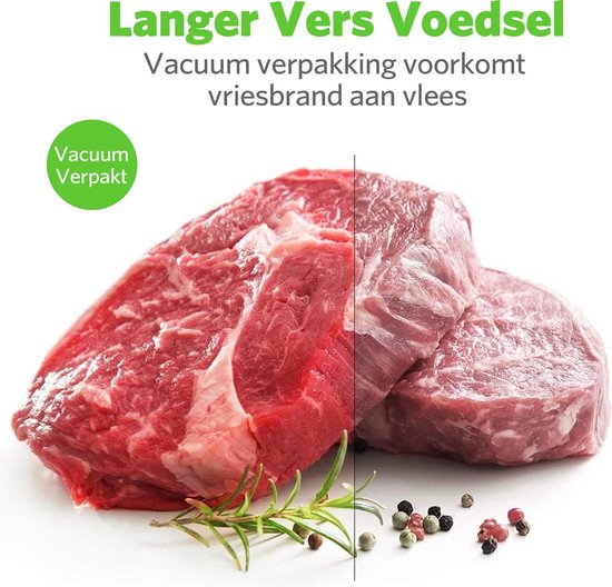 BestHome Machine à emballer sous vide - Avec 15 sacs sous vide - Pour tous types d'aliments