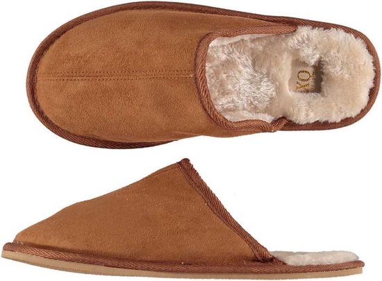 Chaussons Apollo pour femme - Marron - Taille 41/42