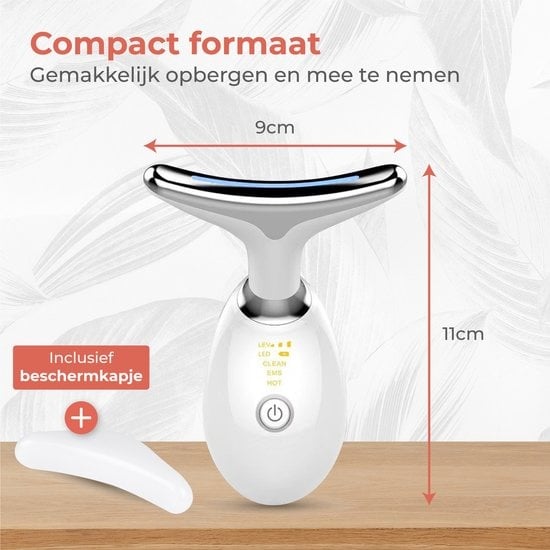 Nuvance - Skin Rejuvenator - Facelift Device - Skin Care - USB Rechargeable - Facial Cleanser - Reducing Acne, Lines, Wrinkles and Fatigue