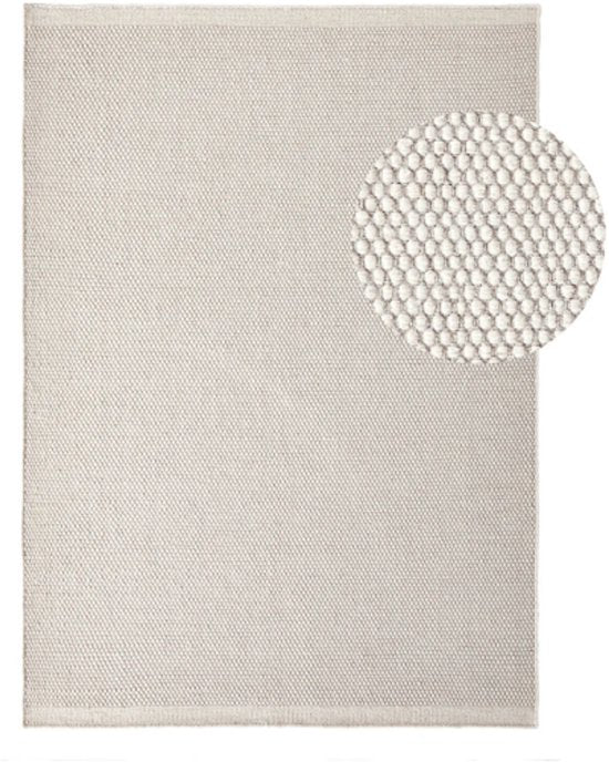 Tapis fonQ Chess - Blanc - Rectangulaire - 200 x 300 cm