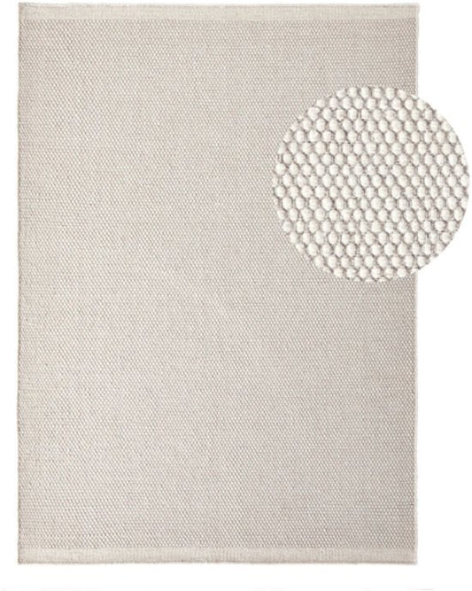Tapis fonQ Chess - Blanc - Rectangulaire - 200 x 300 cm