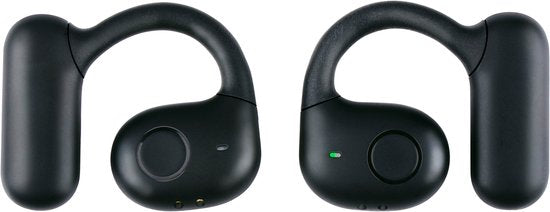 Écouteurs sans fil Grundig OWS Bluetooth - Écouteurs sans fil avec boîtier de recharge USB-C - Écouteurs intra-auriculaires offrant 4 heures d'autonomie - Noir