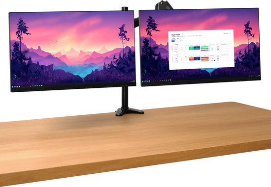 Trust Mara - Bras pour moniteur double - Moniteur et ordinateur portable