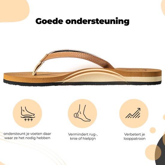 Comfeet Slippers Ladies - Sandales - Brown - Size 39