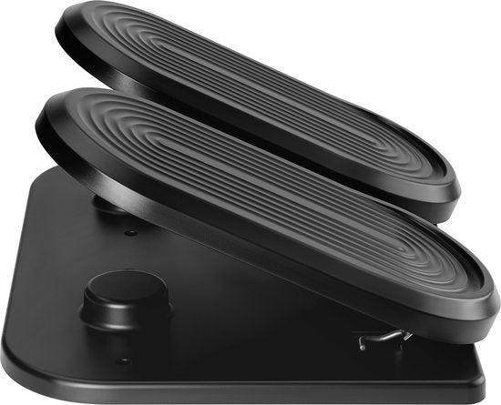 Tabouret avec fonction stepper - repose-pieds sous le bureau