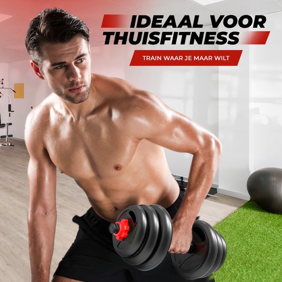 Fitby Dumbells 20 KG - Dumbbells - Weights Set - Adjustable Dumbells - dumbbell set - Dumbell Set - Kettlebell