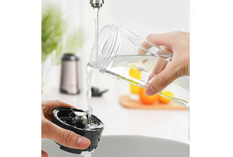 Shardor Mini Blender 600 ml | Puissant 350W | Chaud et froid (0-100°C) | Inclut un gobelet To-Go | Compact et lavable au lave-vaisselle