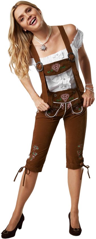 Dressforfun Lederhose Walchensee L - déguisement costume halloween déguisement fête de carnaval déguisement fête de carnaval - 302822