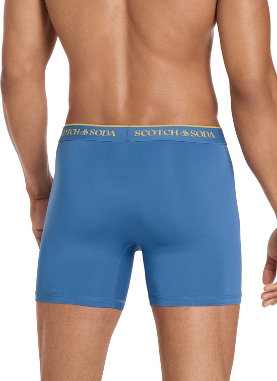 L NAVY LIGHT BLUE 416 SSSP25M158807 Lot de 3 boxers FASHION BOX UK Scotch and Soda