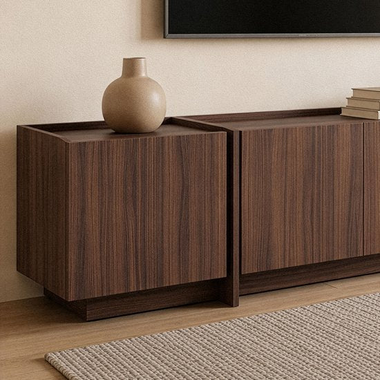 CALICOSY - Meuble TV 2 portes L 180 cm - ARVEN