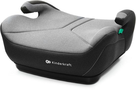 Kinderkraft I-BOOST 2 i-Size - Rehausseur - Siège auto rehausseur - 125-150 cm, 22-36 kg – 6-12 ans – Homologué R129 – Gris