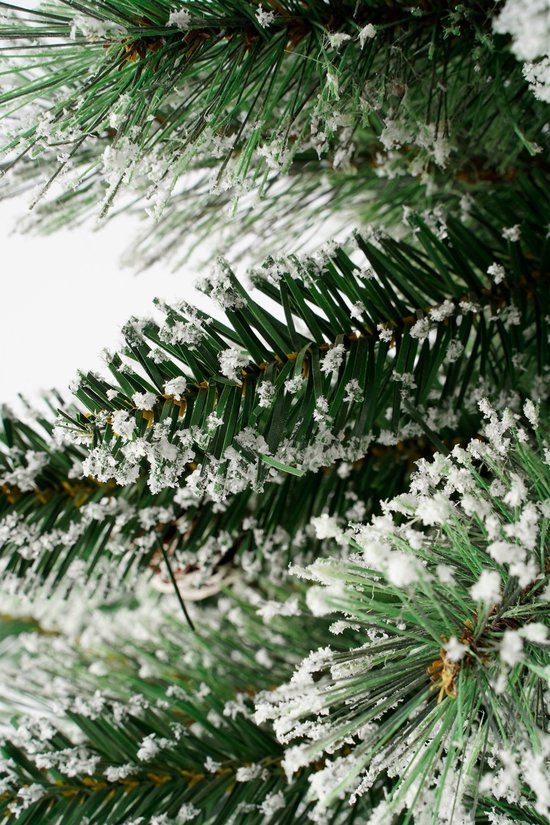Black Box Trees Vandans - Sapin de Noël artificiel en pot - H 90 x Ø 48 cm - Vert givré