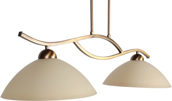 Steinhauer - lampe suspendue - Anthea - bronze - verre métal - lampe design - E27 - 4325BR