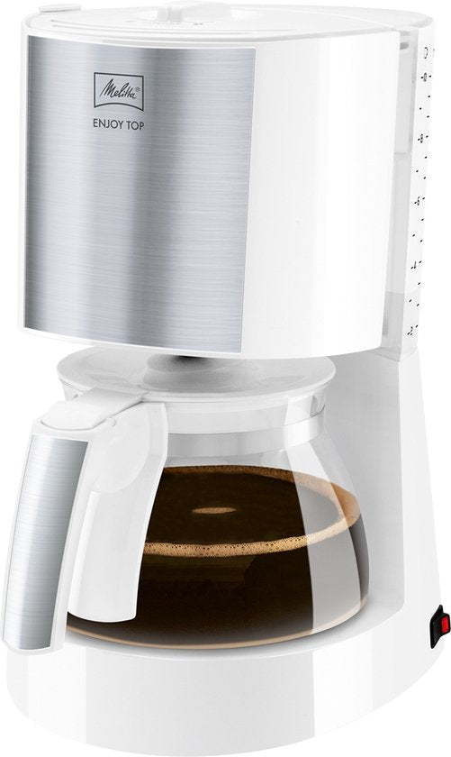 Cafetière Melitta Enjoy II Top 1000 W, blanche