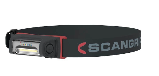 Lampe frontale rechargeable Scangrip I-Match 3, 250 lumens - Commande par capteur - CRI+ - IP65 - Noir