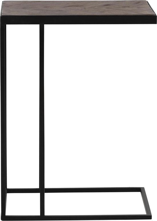 Light & Living Table d'appoint Chisa - Marron - 45x30x62cm - Moderne