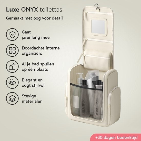 ONYX® Trousse de toilette Sand L