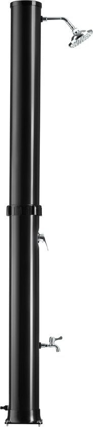 tectake - Douche d'extérieur Orinoco 38 l noir - 404471