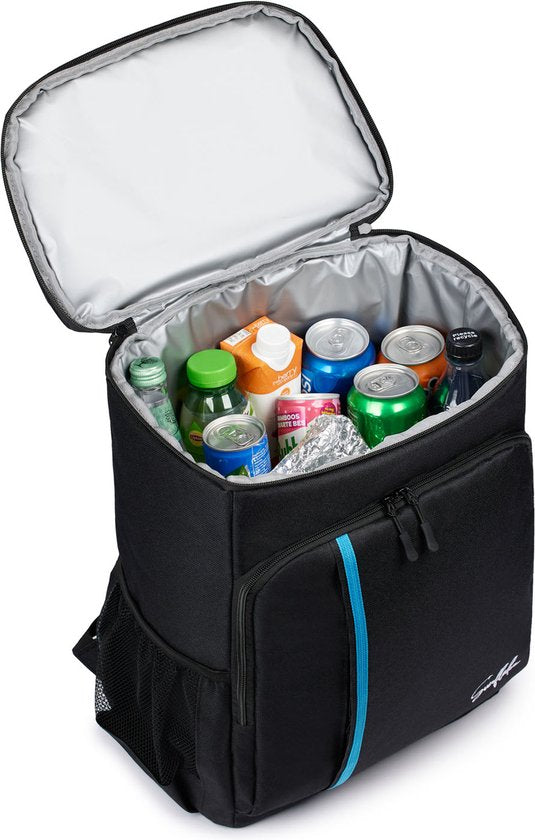 Cool Backpack Large 30 Liter - Cool Backpack - XXL Cool Backpack for Men & Women - Cool Backpack - Black - Sunflake