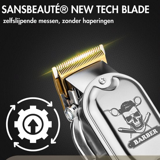 Tondeuse professionnelle sans fil - Tondeuse à cheveux pour hommes - Cheveux - Tondeuse à cheveux - Machine à cheveux pour coiffeurs - Tondeuse à cheveux - Tondeuse à barbe - Appareil de coupe - Barber Hair Clipper - Hairdresser Trimmer - Barber Set