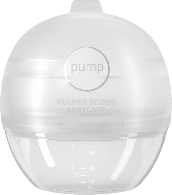 Vulpes Goods® Babycare - Leakshell - gobelet de recueil du lait maternel - gobelet de recueil du lait - gobelet portable - mains libres - recueil du lait maternel - leakshell - gobelet de recueil du lait maternel - sans BPA - gobelet de recueil 60ML