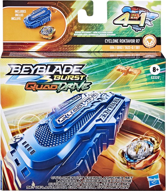 Beyblade Cyclone Fury Rope Launcher Set - Toll