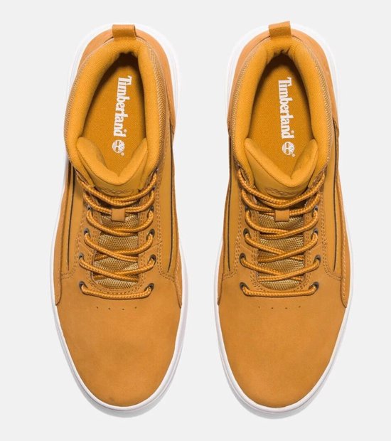 Timberland - Baskets mi-hautes avec laçage - Taille 41.5 & avec semelle confortable - semelle en caoutchouc durable & style décontracté - Pour hommes - Wheat Nubuck