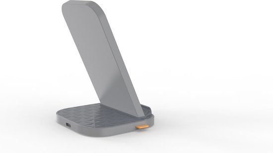 Xtorm 15W iPhone Charger with Charging Stand / Wireless Charger iPhone / Wireless Charger - Chargeur sans fil - Convient à iPhone 15 / Apple Charger / iPhone Charger Wireless - Gris