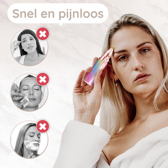 Tondeuse à sourcils - Épilation visage femmes - Épilation visage femmes - Sansbeauté® - Rasoir de sécurité - Ladyshave - Épilation visage impeccable - Rasoir à sourcils