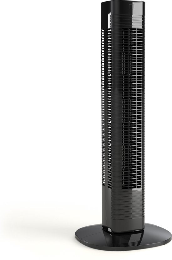 Ventilateur colonne intelligent 80 cm – Application et télécommande – Minuterie – Économe en énergie – Princess 358230 – Noir